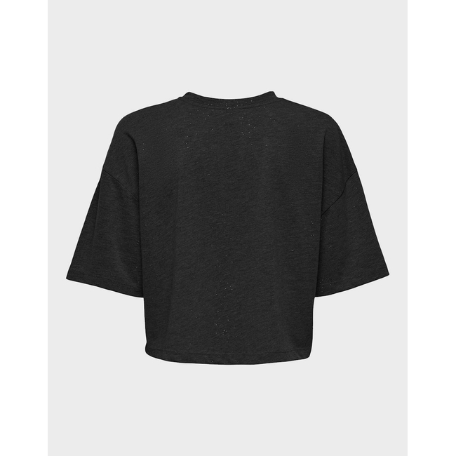 Product ONLY ONLMELLE S/S GLITTER TOP JRS base image