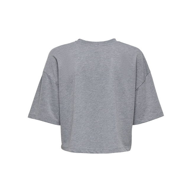 Product ONLY ONLMELLE S/S GLITTER TOP JRS base image