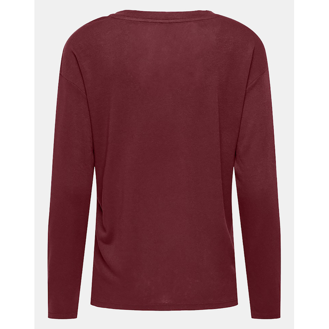 Product ONLY ONLHENRIETTA L/S V-NECK SHINE TOP JRS base image