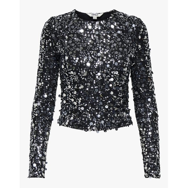 Product ONLY ONLCATINA LS SEQUINS TOP WVN base image