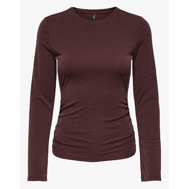 Product ONLY ONLFREE LIFE L/S SLUB RIB TOP JRS base image