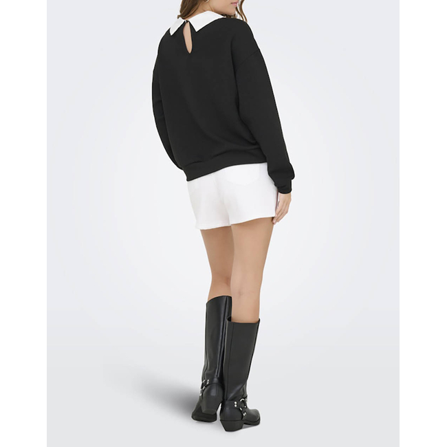 Product ONLY ONLWILLOW L/S O-NECK EMB. UB SWT base image