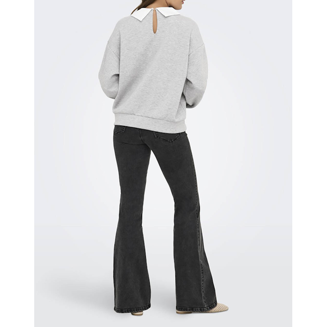 Product ONLY ONLWILLOW L/S O-NECK EMB. UB SWT base image