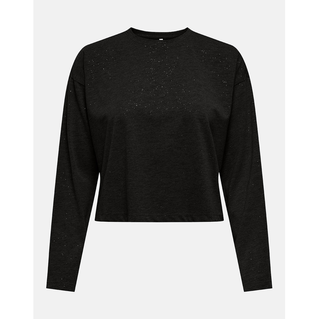 Product ONLY ONLMELLE L/S GLITTER TOP JRS base image