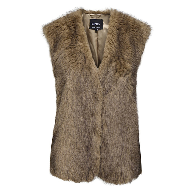 Product ONLY ONLDAWN LIFE FAUX FUR WAISTCOAT OTW base image