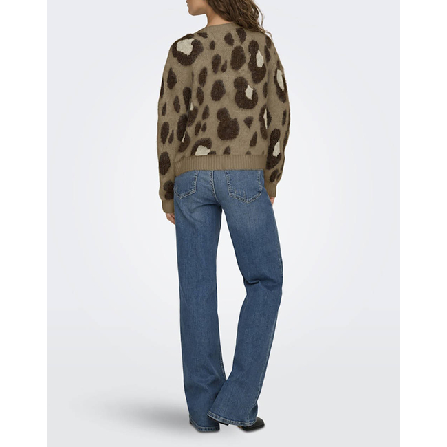 Product ONLY ONLEDELIE LIFE LS JQ CARDI V-NECK KNT base image