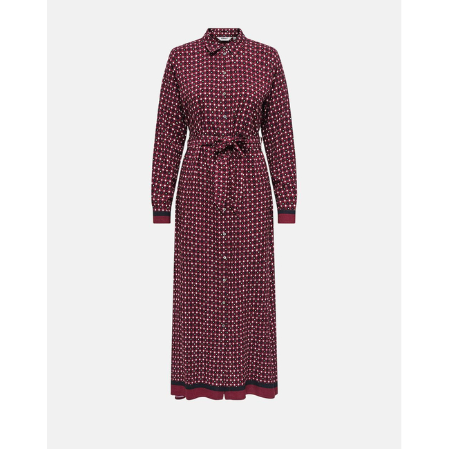 Product ONLY ONLVEDA BORDER L/S LONG DRESS WVN base image