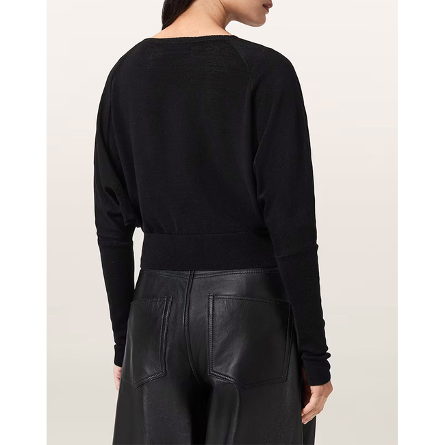 Product ALL SAINTS RIDLEY M CROP JUMPER base image