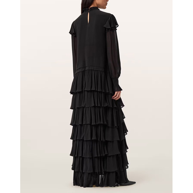 Product ALL SAINTS CAVARLY LS MAXI DRES base image