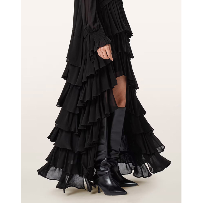 Product ALL SAINTS CAVARLY LS MAXI DRES base image