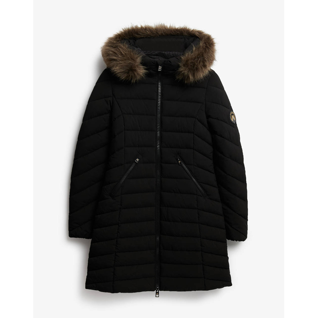 Product SUPERDRY  D2 OVIN FUJI FAUX FUR HOOD MID LENGTH ΜΠΟΥΦΑΝ ΓΥΝΑΙΚΕΙΟ base image