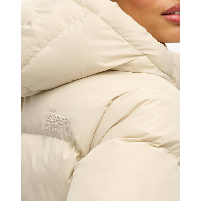 Product SUPERDRY D1 SDSW HOODED 5 BAFFLE SPORTS PUFFER JACKET WOMEN base image