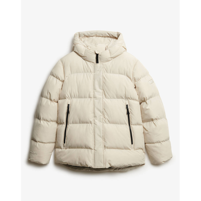 Product SUPERDRY D1 SDSW HOODED 5 BAFFLE SPORTS PUFFER JACKET WOMEN base image