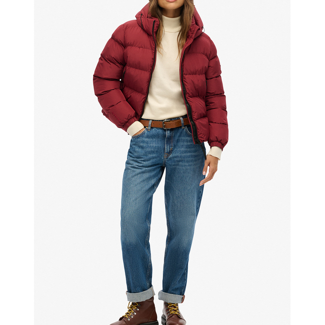 Product SUPERDRY  D1 SDSW HOODED SPORTS PUFFER JACKET ΜΠΟΥΦΑΝ ΓΥΝΑΙΚΕΙΟ base image