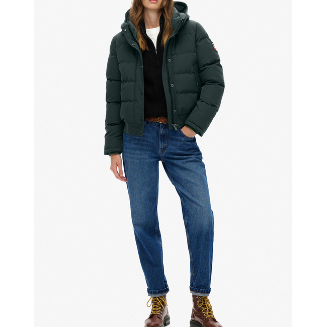Product SUPERDRY  D2 OVIN EVEREST HOODED BOMBER JKT ΜΠΟΥΦΑΝ ΓΥΝΑΙΚΕΙΟ base image