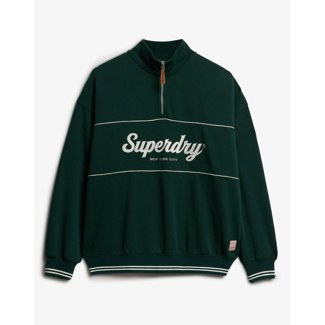 Product SUPERDRY  D2 SDSW COUNTRY CLUB LOOSE 1/4 ZIP ΦΟΥΤΕΡ ΓΥΝΑΙΚΕΙΟ base image