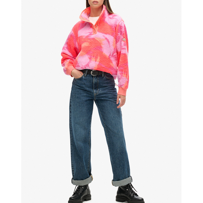 Product SUPERDRY  D2 OVIN SUPER SOFT PRINTED HENLEY ΦΟΥΤΕΡ ΓΥΝΑΙΚΕΙΟ base image