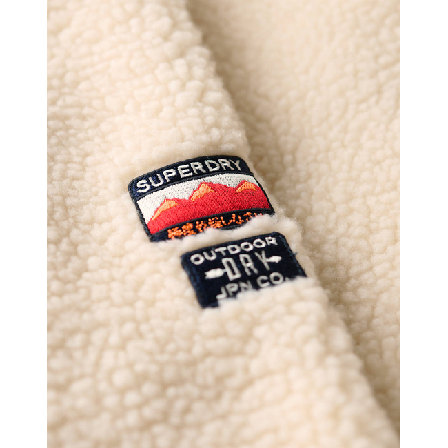 Product SUPERDRY D1 OVIN OUTDOOR FULL ZIP FLEECE SWEATSHIRT WOMEN base image