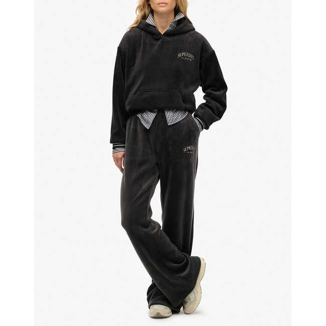 Product SUPERDRY  D2 SDSW COUNTRY CLUB VELOUR RELAX HOOD ΦΟΥΤΕΡ ΓΥΝΑΙΚΕΙΟ base image