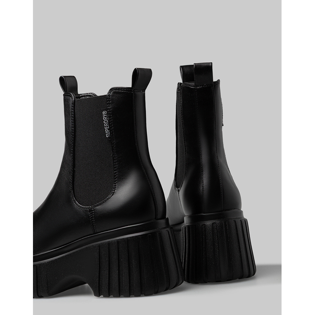 Product SUPERDRY ISABELLA MOQS 600/ MCQ 600 BOOTS WITH MOULD SOLE WOMEN'S SHOES base image