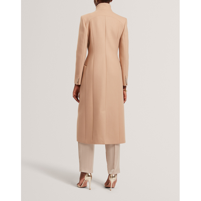 Product TED BAKER MINDEE Double Faced Wool Long Sculpted Wrap Coat base image