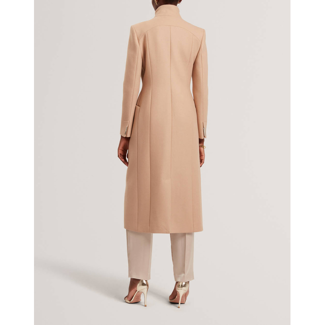 Product TED BAKER MINDEE Double Faced Wool Long Sculpted Wrap Coat base image