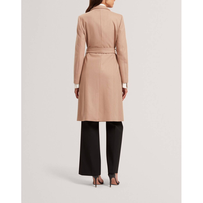 Product TED BAKER ROSE Mid Length Belted Wool Wrap Coat base image