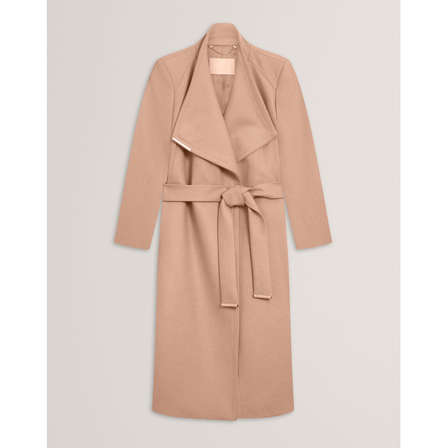 Product TED BAKER ROSE Mid Length Belted Wool Wrap Coat base image