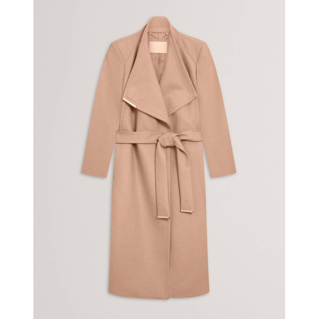 Product TED BAKER ROSE Mid Length Belted Wool Wrap Coat base image