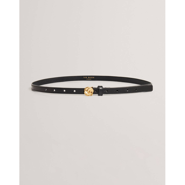 Product TED BAKER ROOSSI Leather Belt with Rose Hardware base image