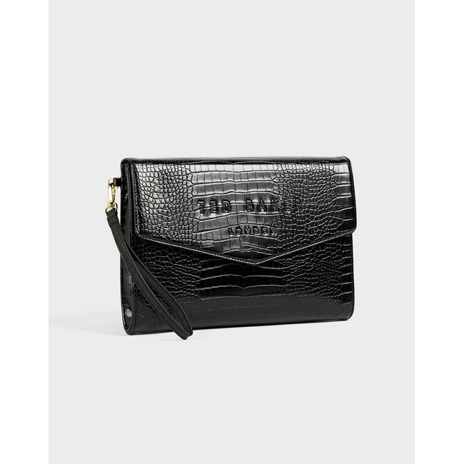 Product TED BAKER CROCEY Croc Effect Envelope Pouch (Διαστάσεις: 25.5 x 19 x 3.5εκ.) base image