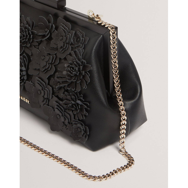 Product TED BAKER FIORELL Flower 3D Applique Clutch Bag (Διαστάσεις: 21 x 11.5 x 7.5εκ.) base image