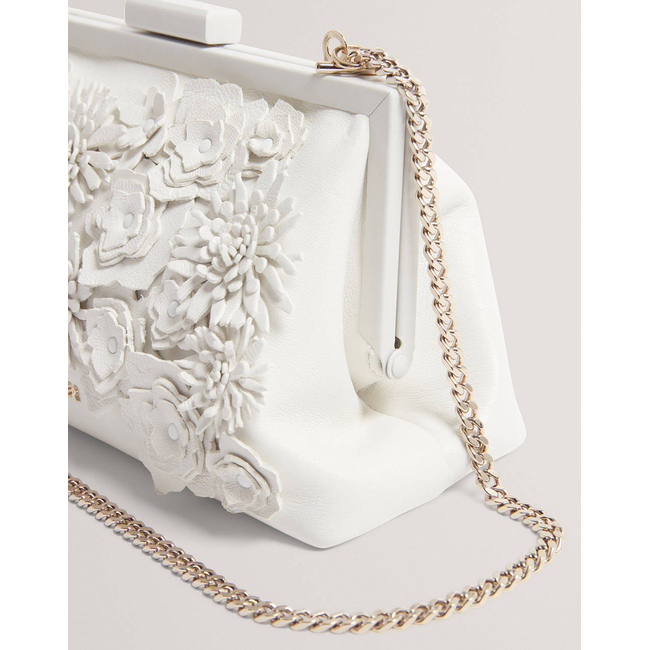 Product TED BAKER FIORELL Flower 3D Applique Clutch Bag (Διαστάσεις: 21 x 11.5 x 7.5εκ.) base image