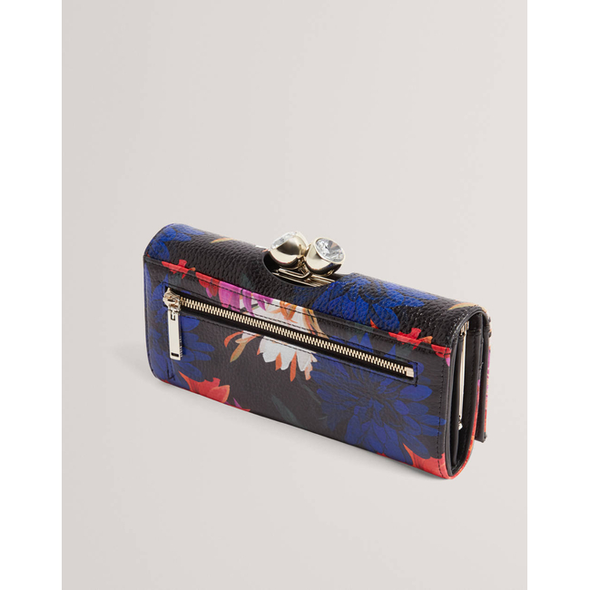Product TED BAKER AMALIAH Printed Rose Detail Bobble Purse (Dimensions: 19 x 10 x 4cm) base image
