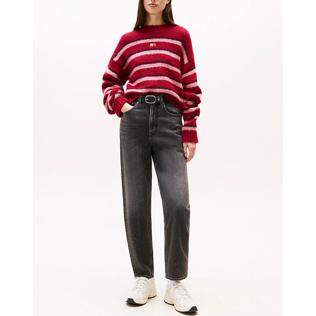 Product TOMMY JEANS MOM JEAN UH TPR BI0187 base image