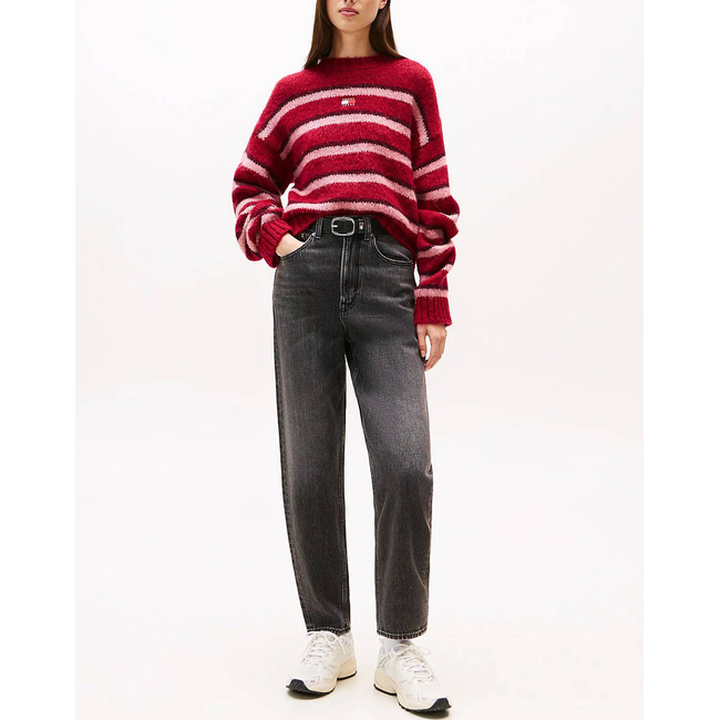 Product TOMMY JEANS MOM JEAN UH TPR BI0187 base image