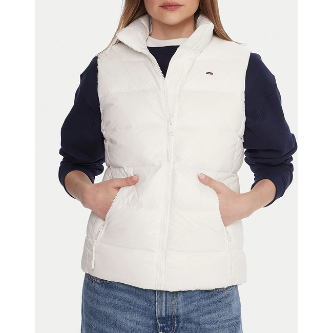 Product TOMMY JEANS TJW SLIM ZIP PRINT DOWN VEST base image