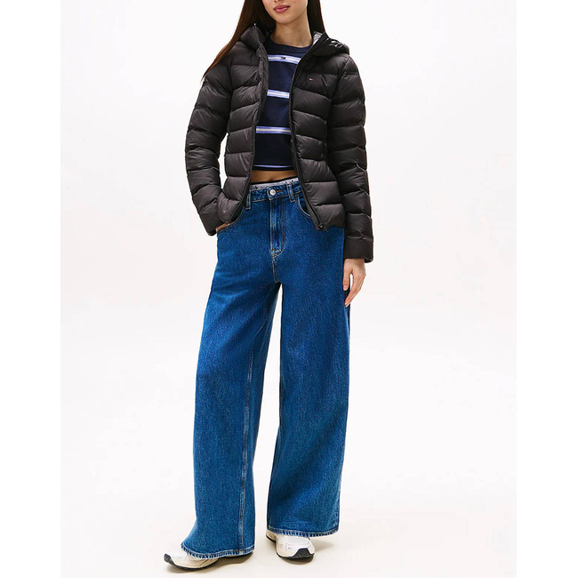 Product TOMMY JEANS TJW SLIM HOOD PRNT DOWN JCKT EXT base image