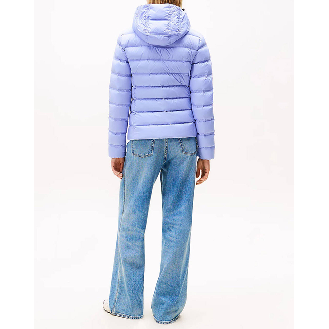 Product TOMMY JEANS TJW SLIM HOOD PRNT DOWN JCKT EXT base image