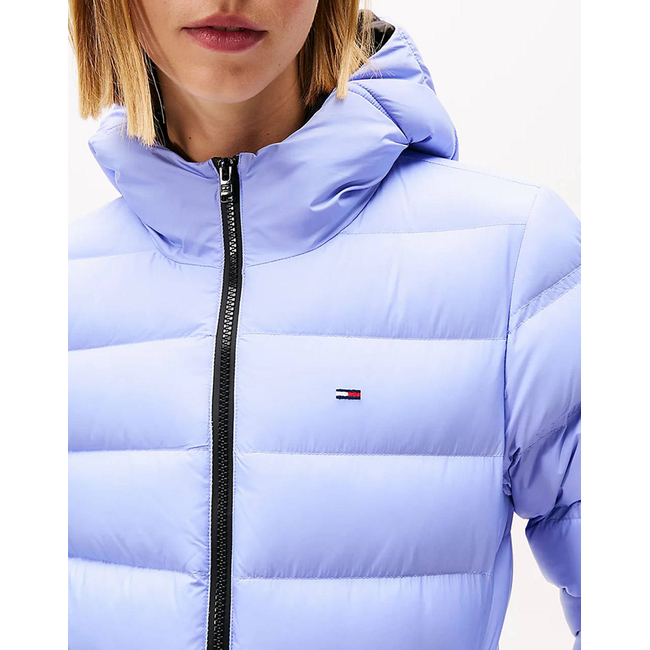 Product TOMMY JEANS TJW SLIM HOOD PRNT DOWN JCKT EXT base image