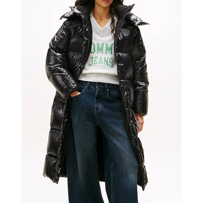 Product TOMMY JEANS TJW ALASKA GRID SHNY OVS DWN PFR base image