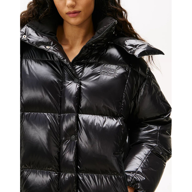 Product TOMMY JEANS TJW ALASKA GRID SHNY OVS DWN PFR base image