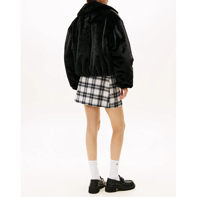 Product TOMMY JEANS TJW FAUX FUR BOMBER base image