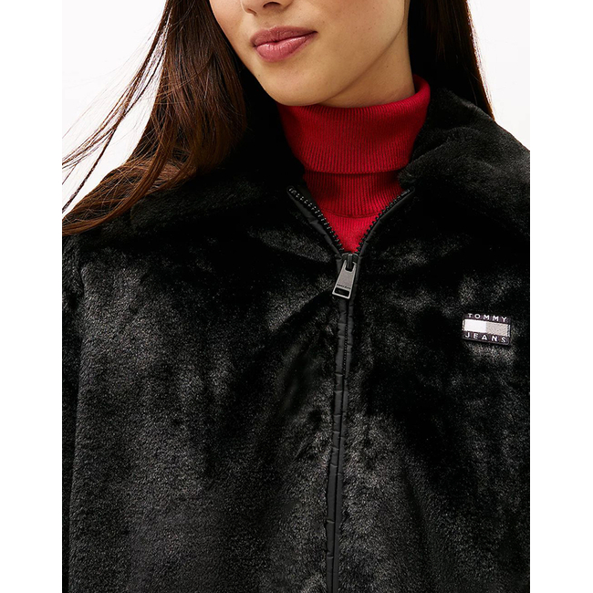 Product TOMMY JEANS TJW FAUX FUR BOMBER base image