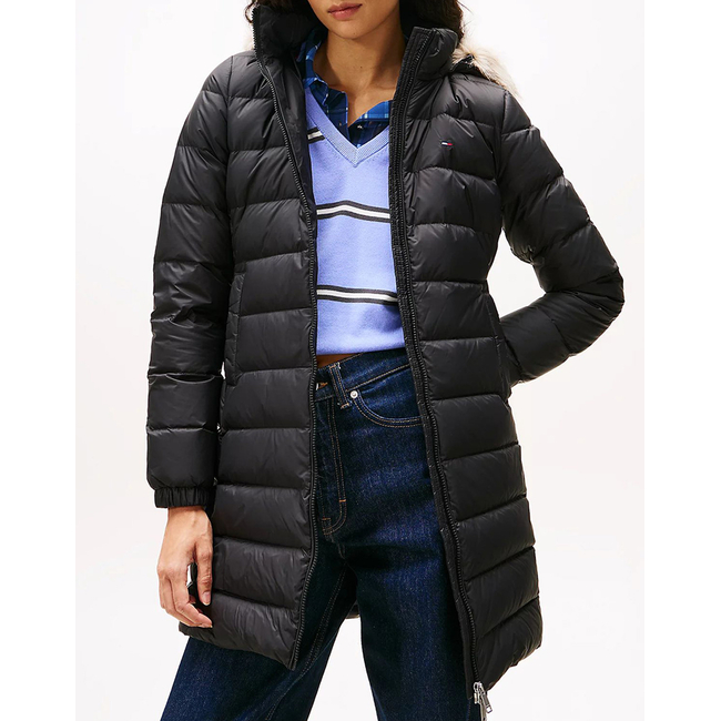 Product TOMMY JEANS TJW ESSENTIAL HOODED DOWN COAT base image