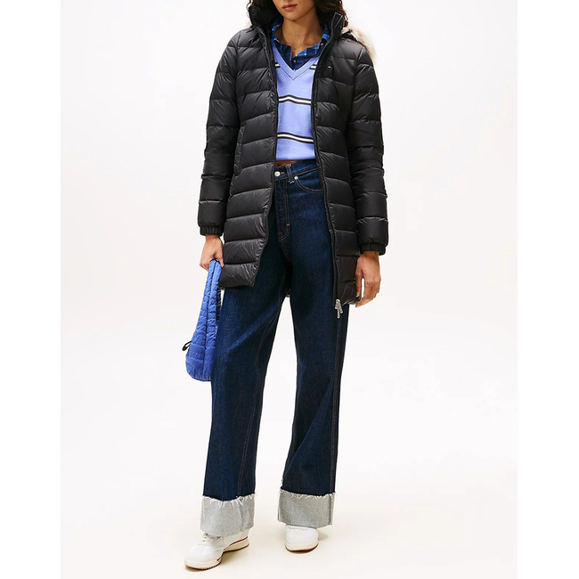 Product TOMMY JEANS TJW ESSENTIAL HOODED DOWN COAT base image
