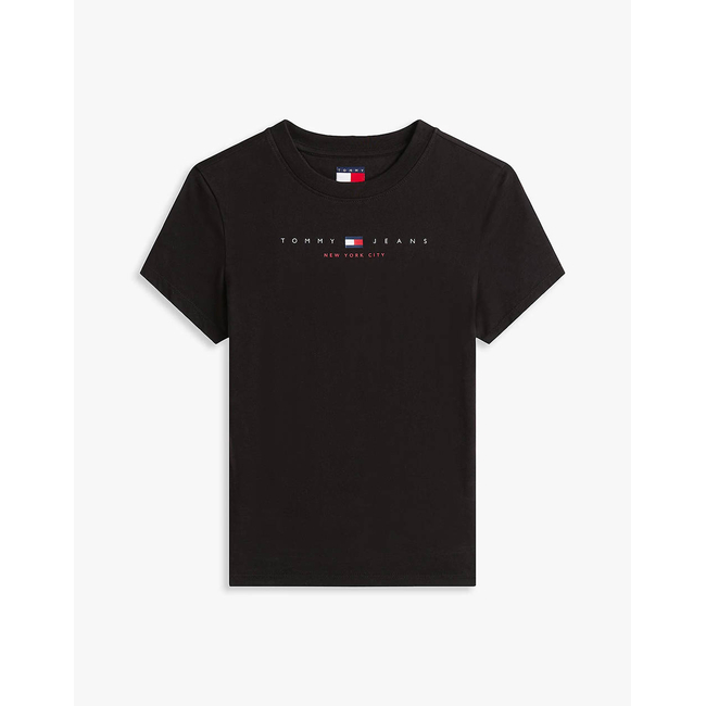 Product TOMMY JEANS  TJW SLIM TJ US LINEAR SS TEE base image