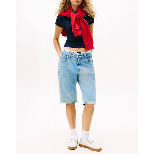 Product TOMMY JEANS  TJW SLIM TJ US LINEAR SS TEE base image