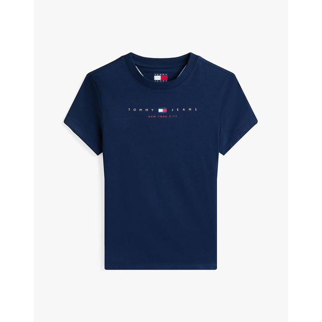 Product TOMMY JEANS  TJW SLIM TJ US LINEAR SS TEE base image
