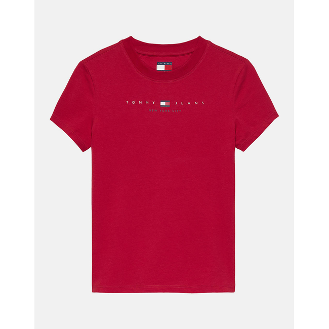 Product TOMMY JEANS  TJW SLIM TJ US LINEAR SS TEE base image